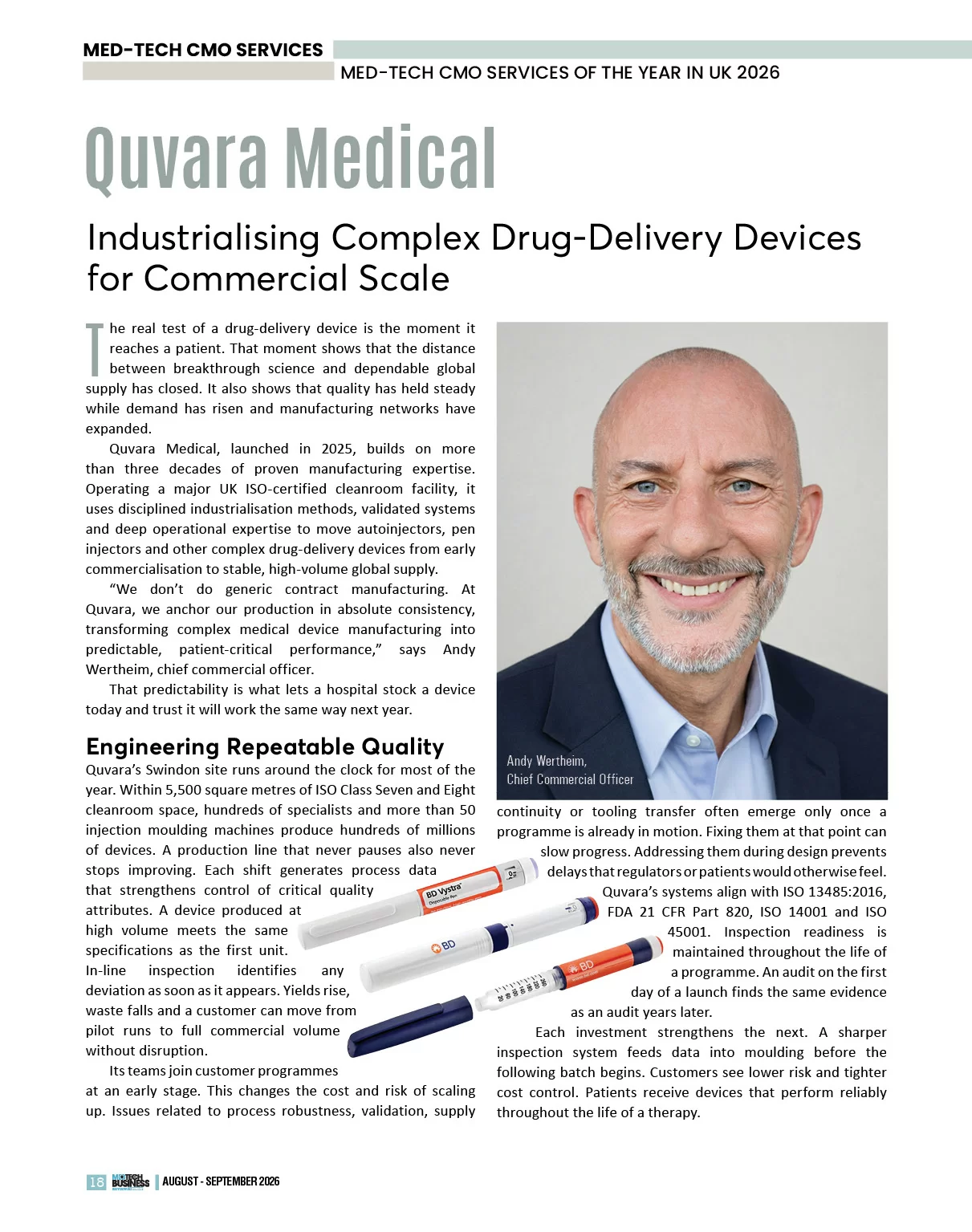  Medical Devices and Equipment Manufacturing  | Med Tech Business Review