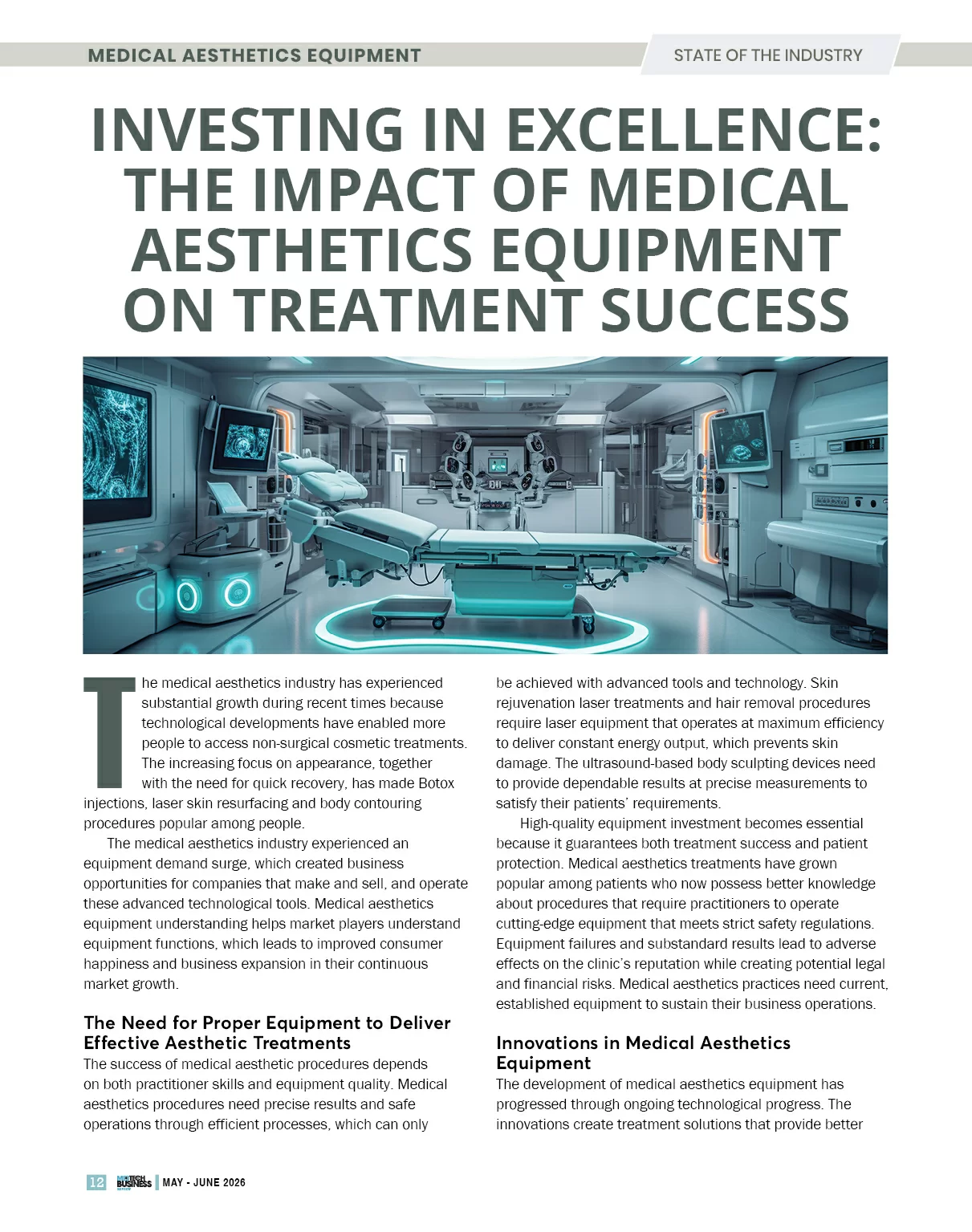  Medical Equipment Manufacturing | Med Tech Business Review